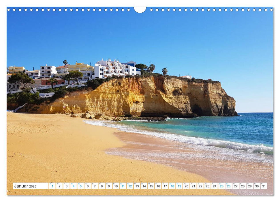 Portugals zauberhafte Algarve (CALVENDO Wandkalender 2025)