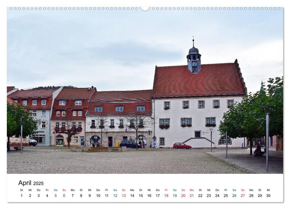 Freyburg an der Unstrut (CALVENDO Premium Wandkalender 2025)