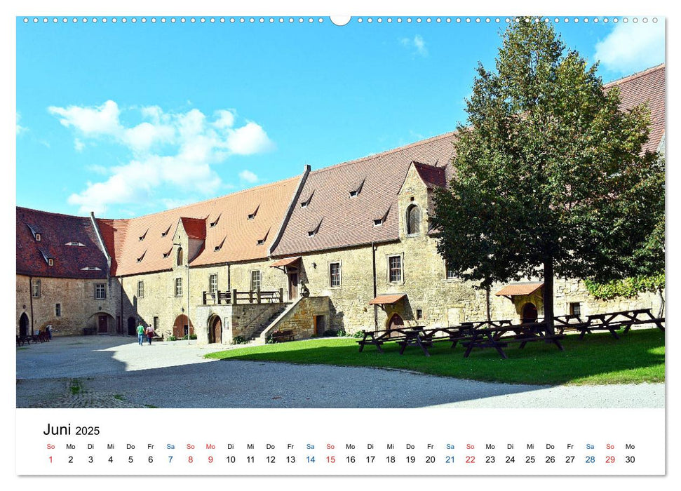 Freyburg an der Unstrut (CALVENDO Premium Wandkalender 2025)