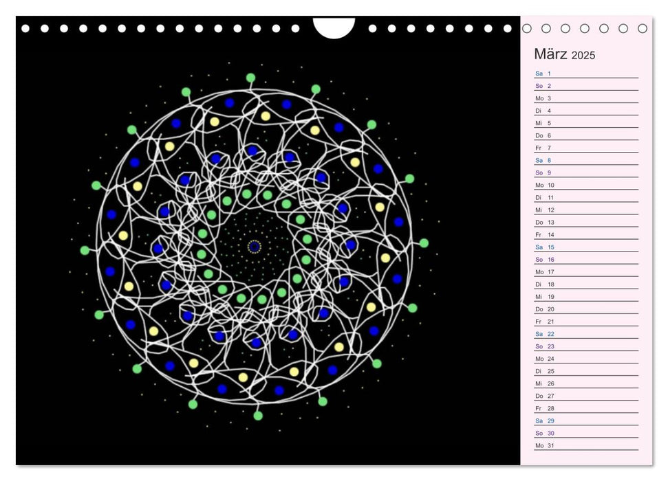 Filigran - Mandalas (CALVENDO Wandkalender 2025)