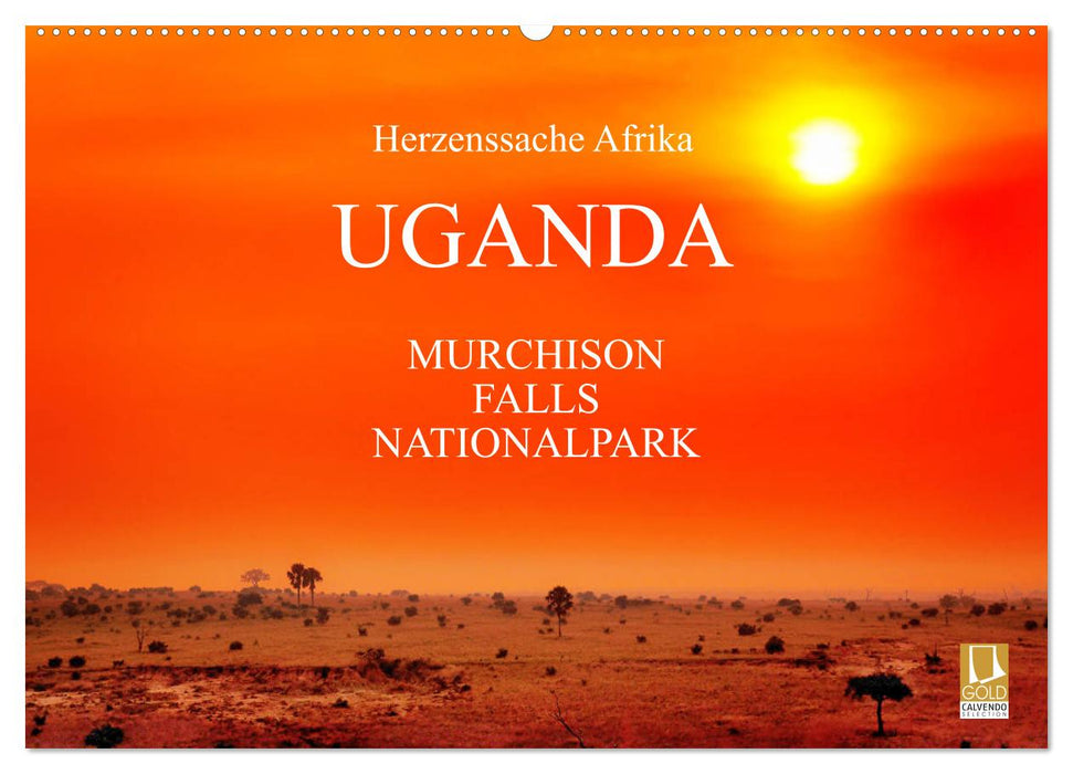 UGANDA - Murchison Falls Nationalpark (CALVENDO Wandkalender 2025)