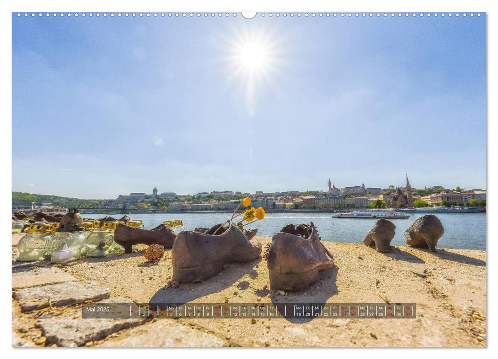 Budapest - Die Stadt an der Donau (CALVENDO Premium Wandkalender 2025)