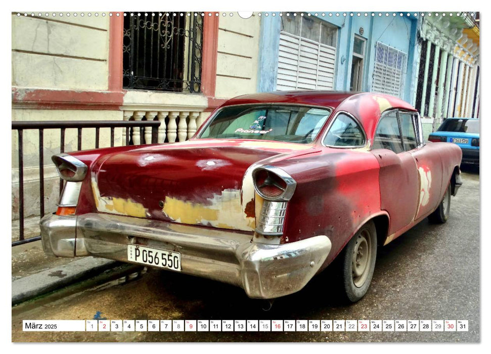 Golden Rocket 88 - Oldsmobile 1957 in Kuba (CALVENDO Premium Wandkalender 2025)