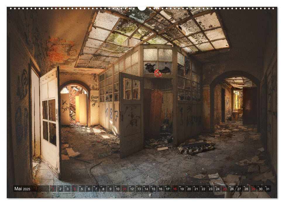 Faszination - Lost Places (CALVENDO Premium Wandkalender 2025)