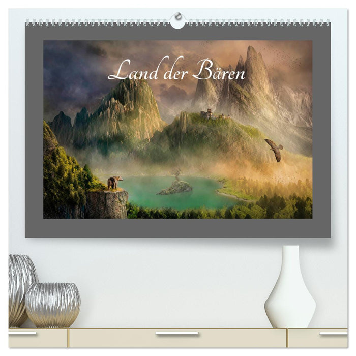 Land der Bären (CALVENDO Premium Wandkalender 2025)