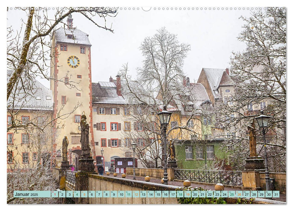 Waldshut - Lebhaftes Städtle am Hochrhein (CALVENDO Premium Wandkalender 2025)