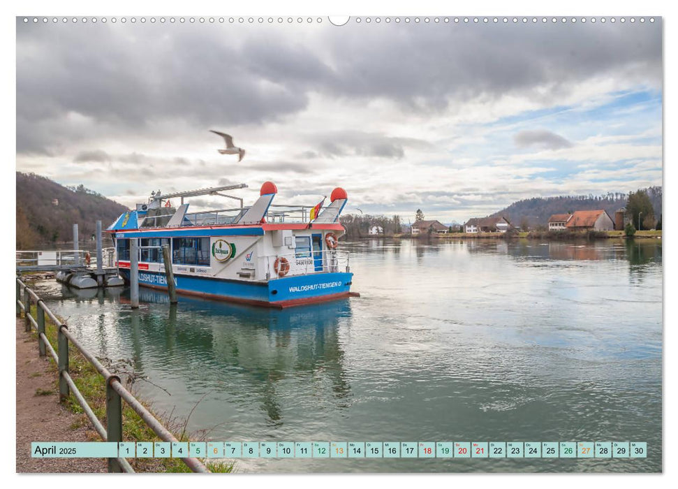 Waldshut - Lebhaftes Städtle am Hochrhein (CALVENDO Premium Wandkalender 2025)