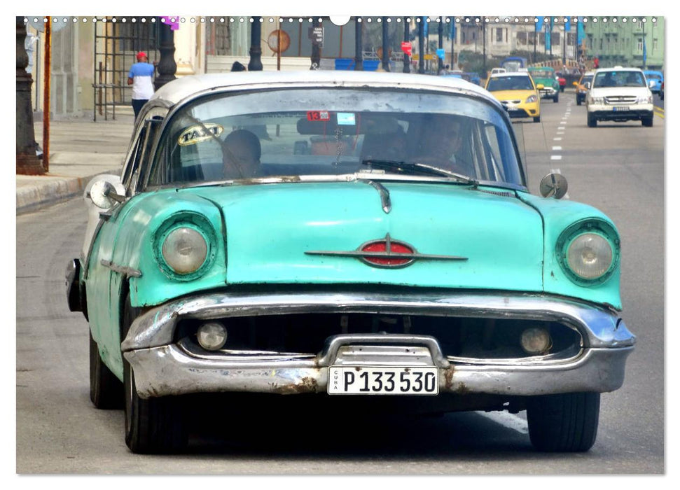 Golden Rocket 88 - Oldsmobile 1957 in Kuba (CALVENDO Wandkalender 2025)