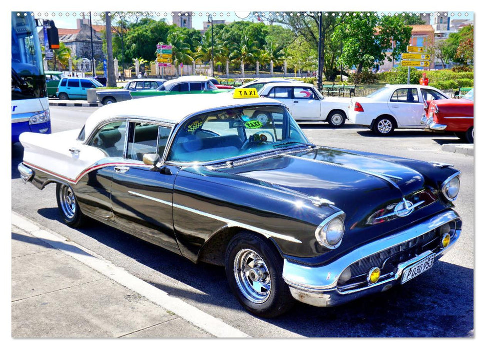 Golden Rocket 88 - Oldsmobile 1957 in Kuba (CALVENDO Wandkalender 2025)