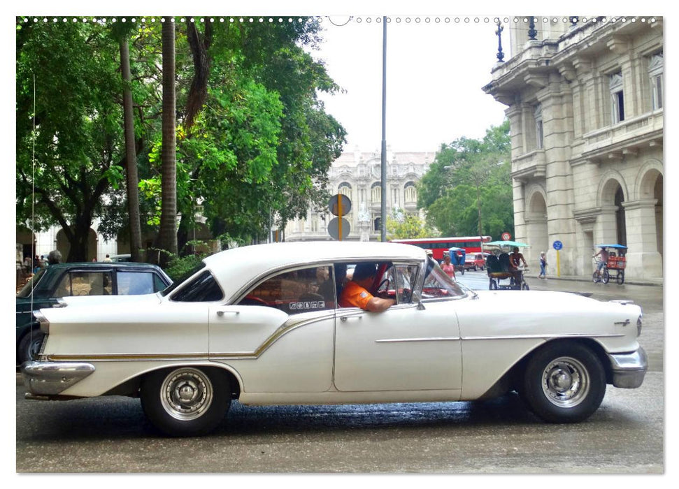 Golden Rocket 88 - Oldsmobile 1957 in Kuba (CALVENDO Wandkalender 2025)