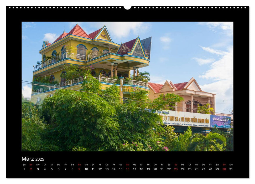 Unterwegs in Vietnam (CALVENDO Premium Wandkalender 2025)