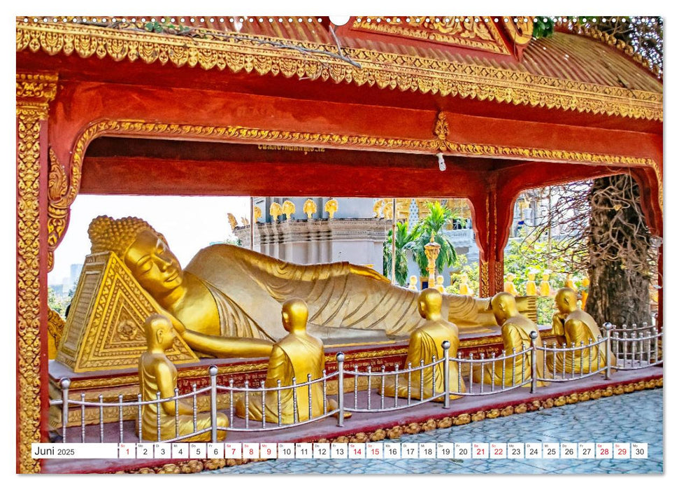 Wat Krom - buddhistischer Tempel in Sihanoukville (CALVENDO Premium Wandkalender 2025)