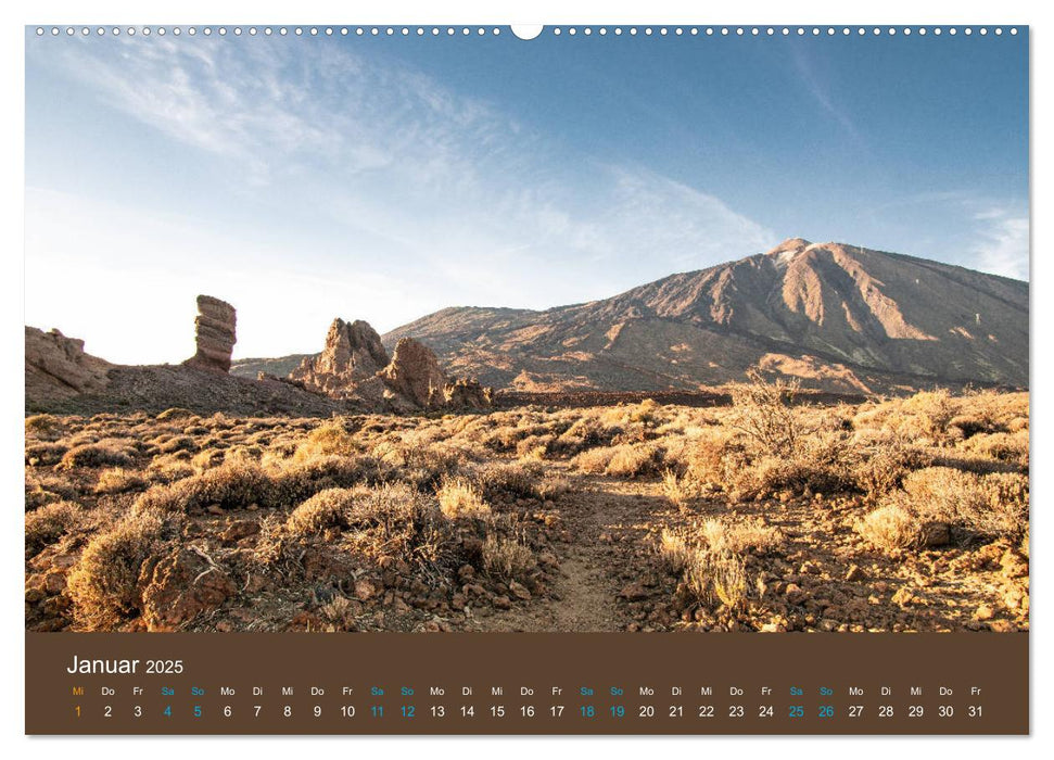 Wundervolles Teneriffa (CALVENDO Premium Wandkalender 2025)