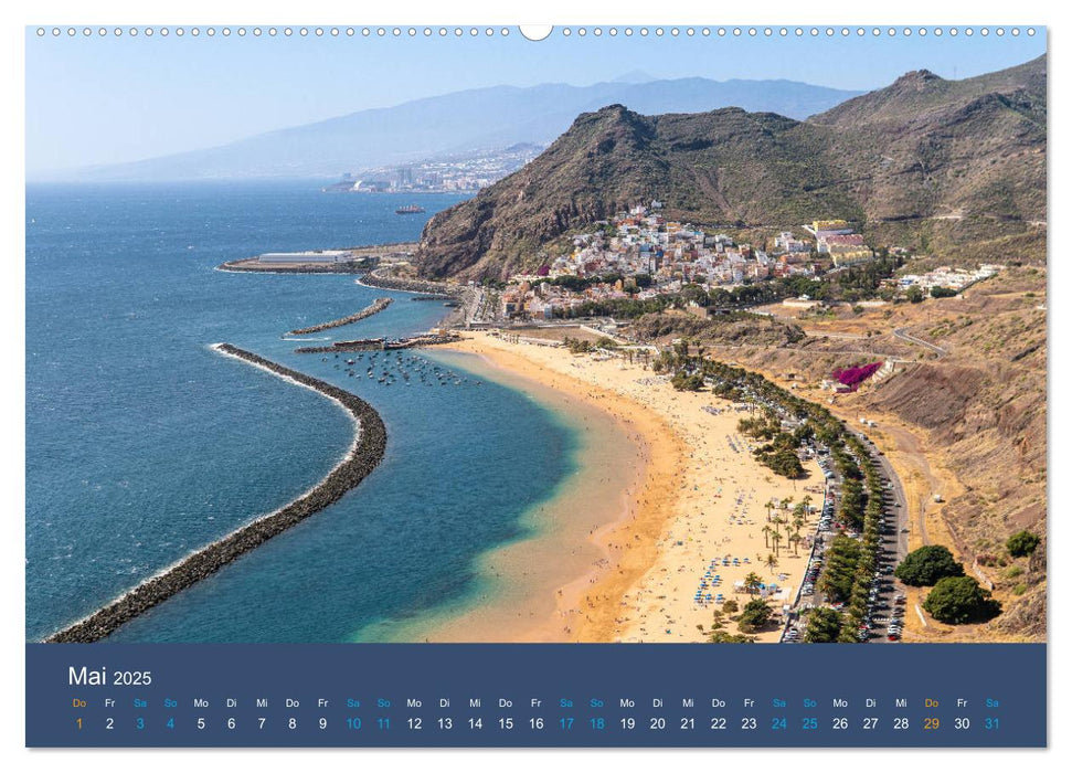 Wundervolles Teneriffa (CALVENDO Premium Wandkalender 2025)