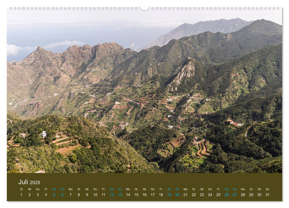 Wundervolles Teneriffa (CALVENDO Premium Wandkalender 2025)