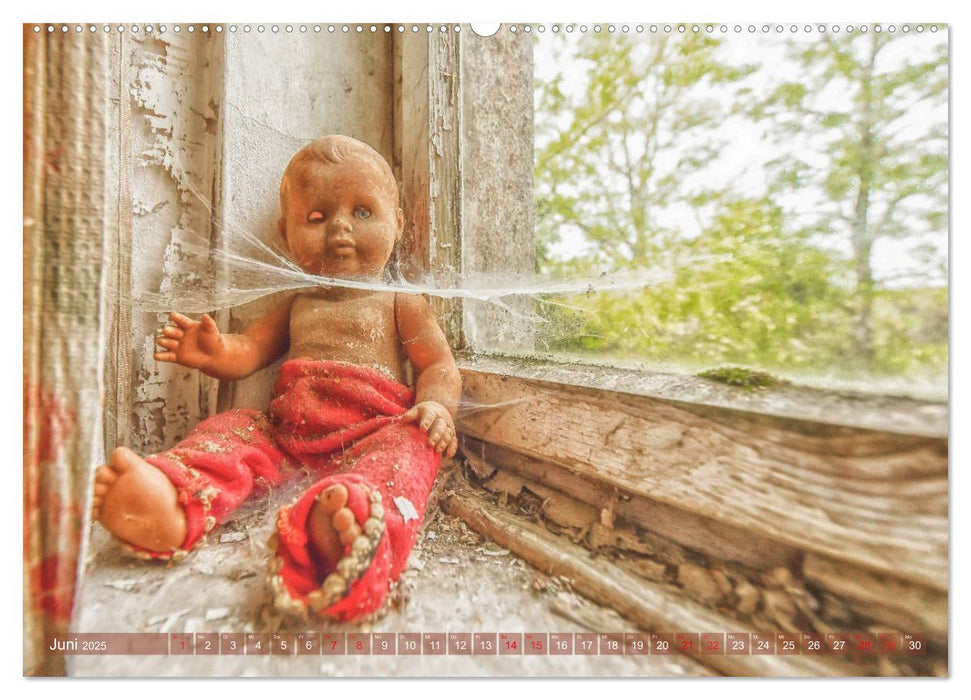 Fenster und Türen in Lost Places (CALVENDO Premium Wandkalender 2025)