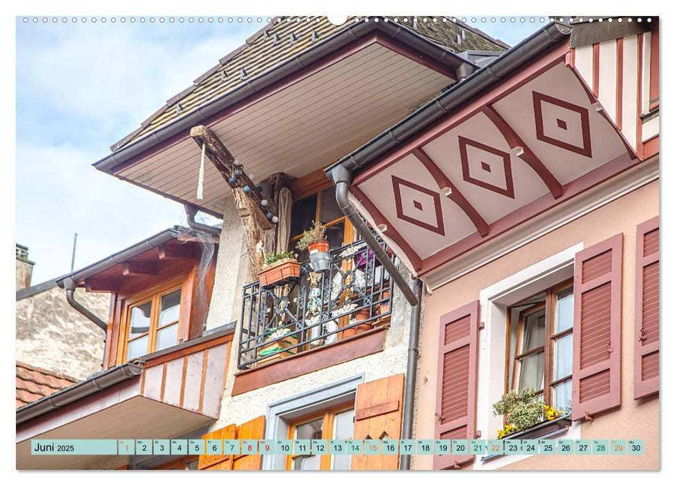 Waldshut - Lebhaftes Städtle am Hochrhein (CALVENDO Wandkalender 2025)