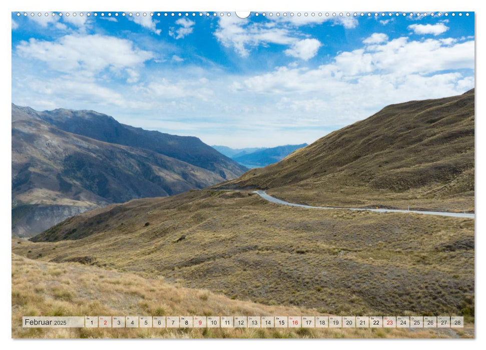 Neuseeland - Wandelnde Landschaften (CALVENDO Premium Wandkalender 2025)