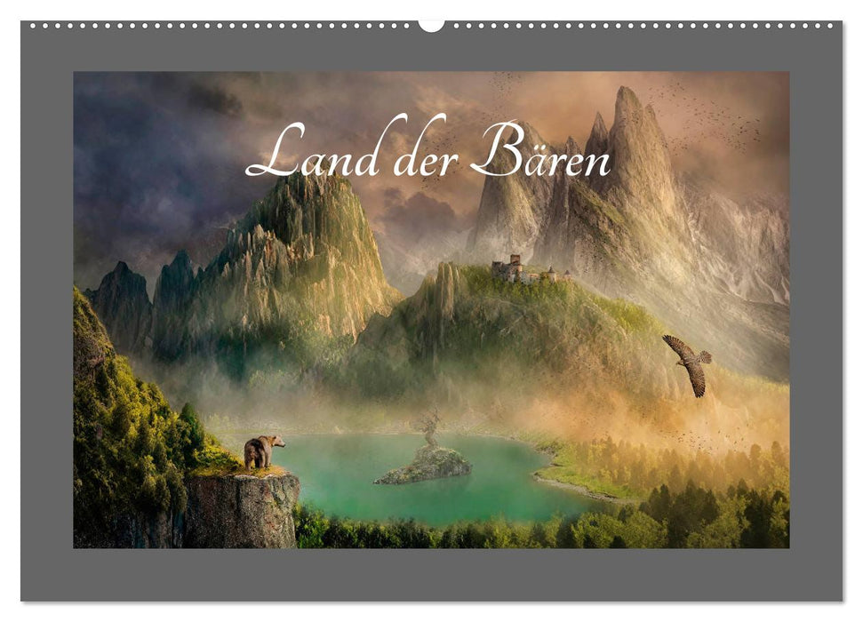 Land der Bären (CALVENDO Wandkalender 2025)