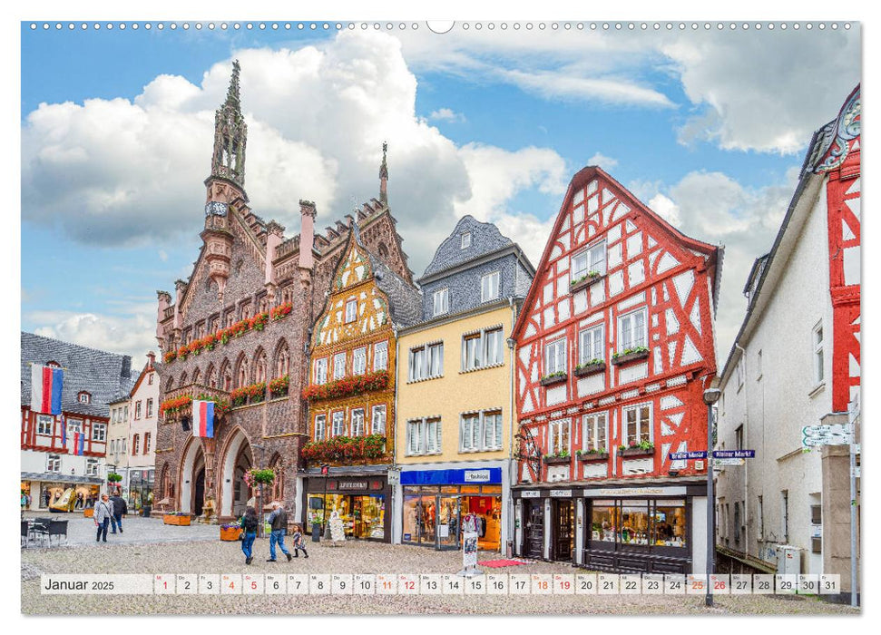 Rheinland Pfalz Impressionen (CALVENDO Premium Wandkalender 2025)