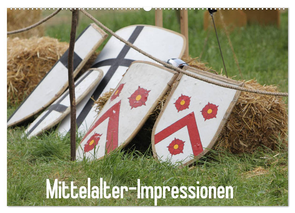 Mittelalter-Impressionen (CALVENDO Wandkalender 2025)