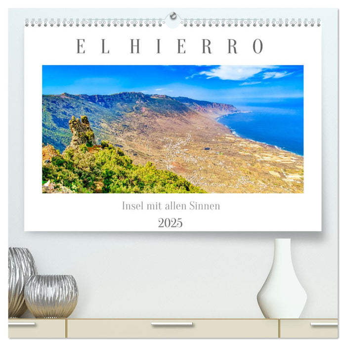 El Hierro - Insel mit allen Sinnen (CALVENDO Premium Wandkalender 2025)