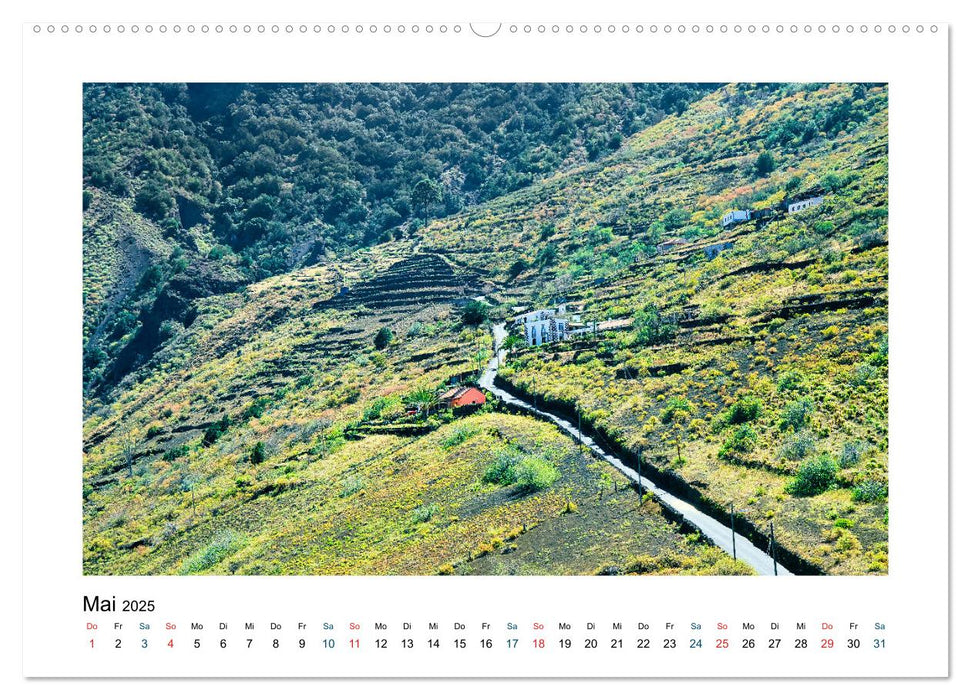 El Hierro - Insel mit allen Sinnen (CALVENDO Premium Wandkalender 2025)