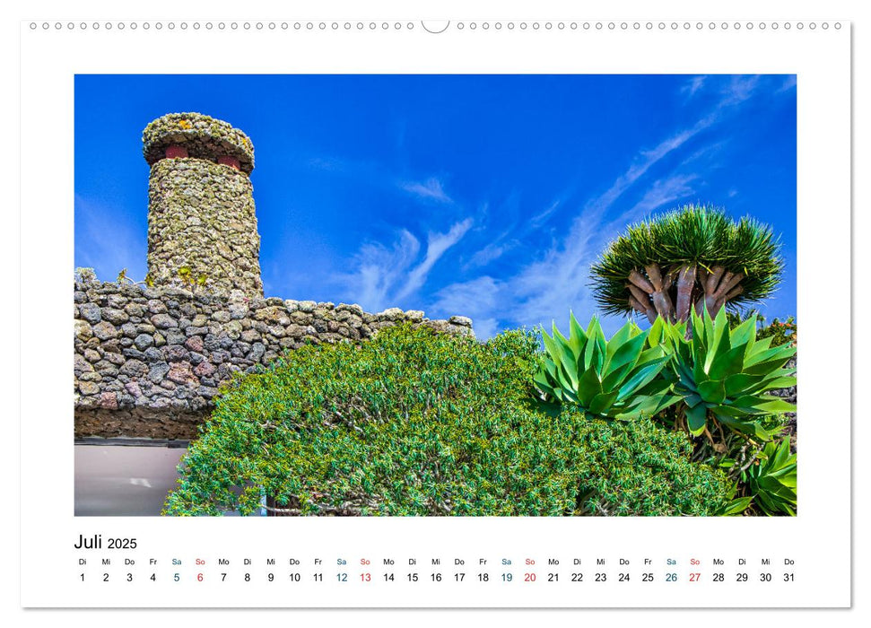 El Hierro - Insel mit allen Sinnen (CALVENDO Premium Wandkalender 2025)