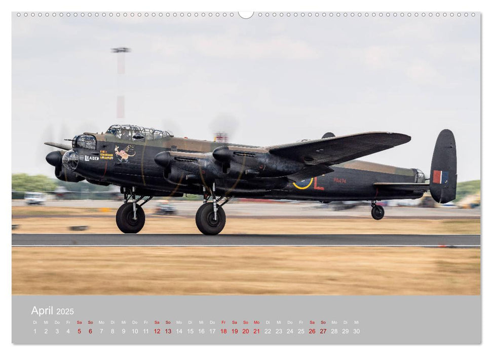 Fliegende Legenden - Warbirds (CALVENDO Premium Wandkalender 2025)