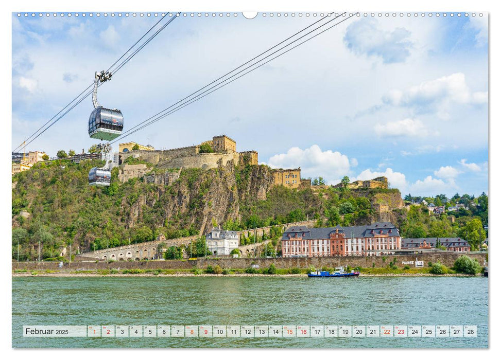 Rheinland Pfalz Impressionen (CALVENDO Wandkalender 2025)