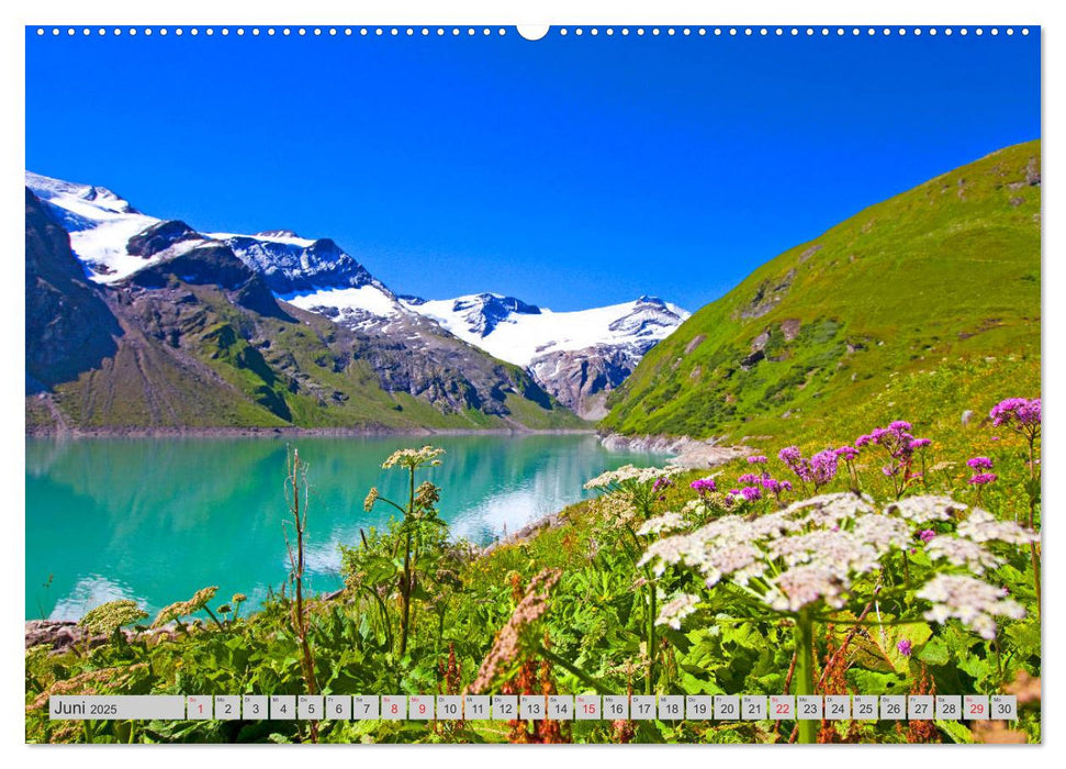 Die Hochgebirgs-Stauseen (CALVENDO Premium Wandkalender 2025)