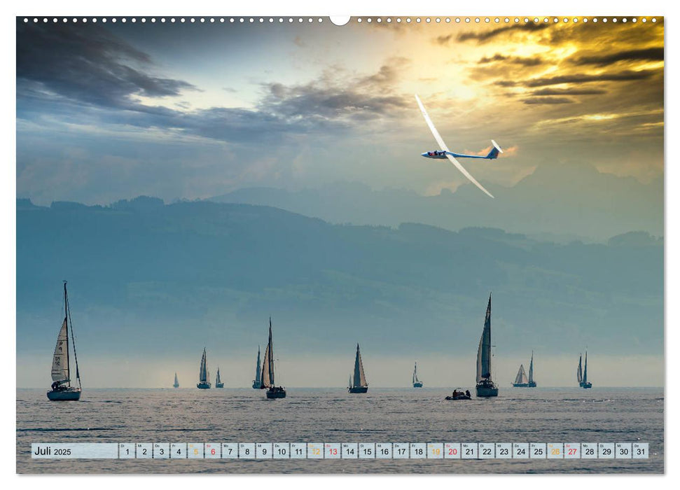 Segelflug, ein Stück Freiheit (CALVENDO Premium Wandkalender 2025)
