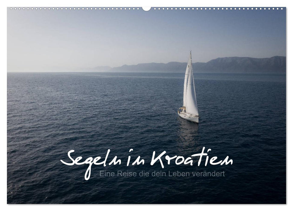 Segeln in Kroatien (CALVENDO Wandkalender 2025)