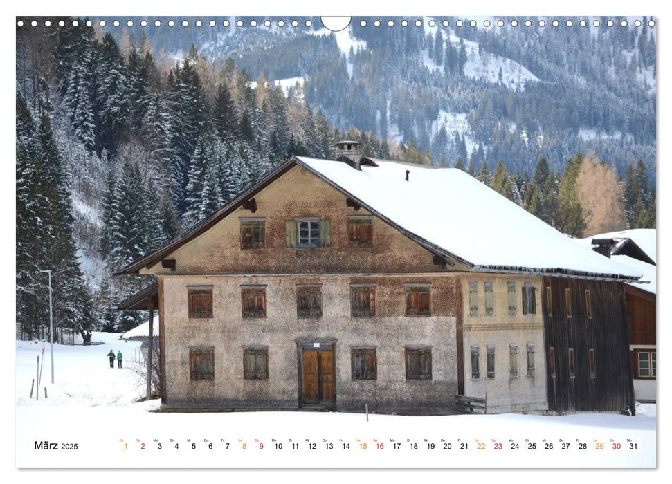 Tannheim im Tal, da wo viele Urlaub machen. (CALVENDO Wandkalender 2025)