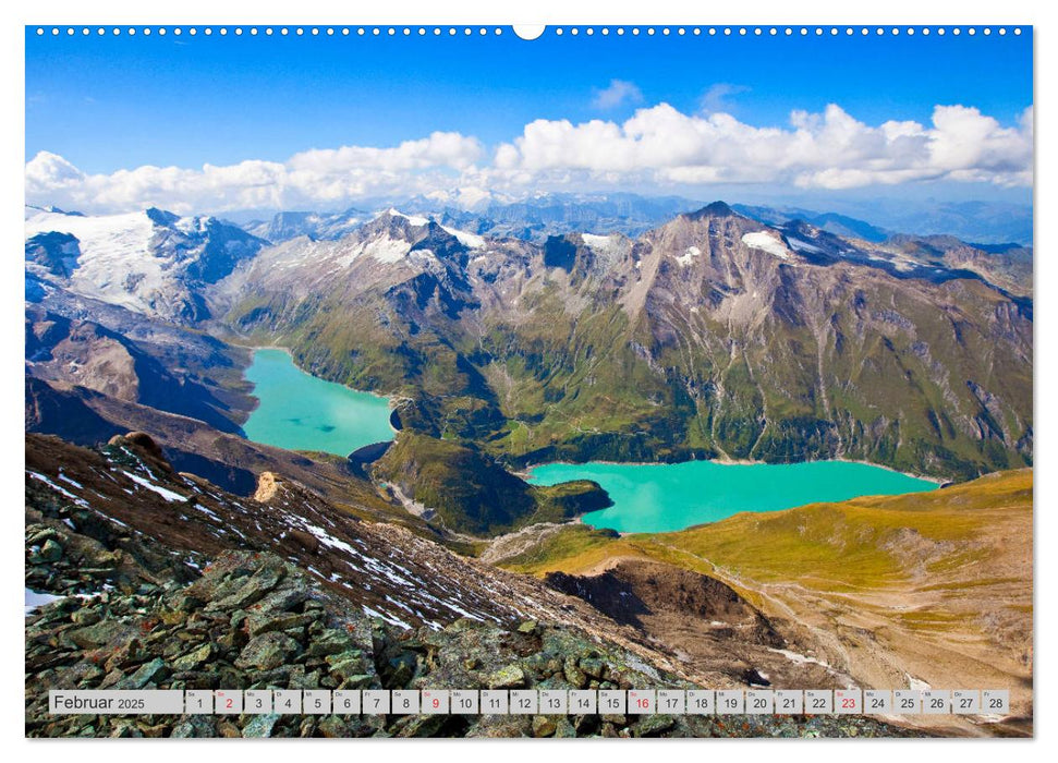 Die Hochgebirgs-Stauseen (CALVENDO Wandkalender 2025)