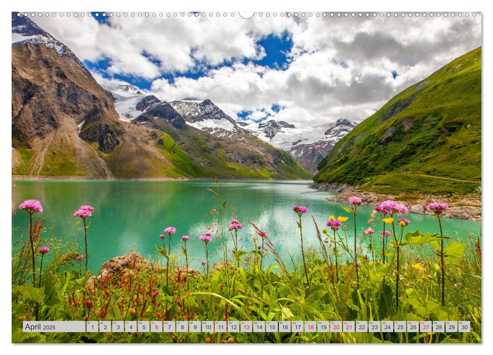 Die Hochgebirgs-Stauseen (CALVENDO Wandkalender 2025)