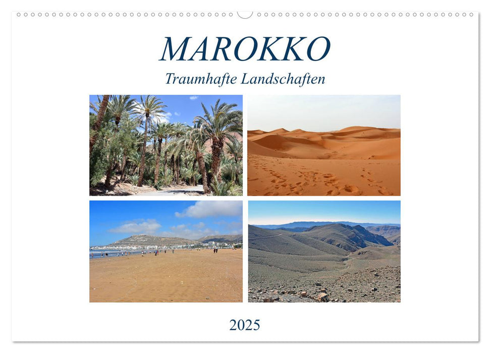 MAROKKO, Traumhafte Landschaften (CALVENDO Wandkalender 2025)