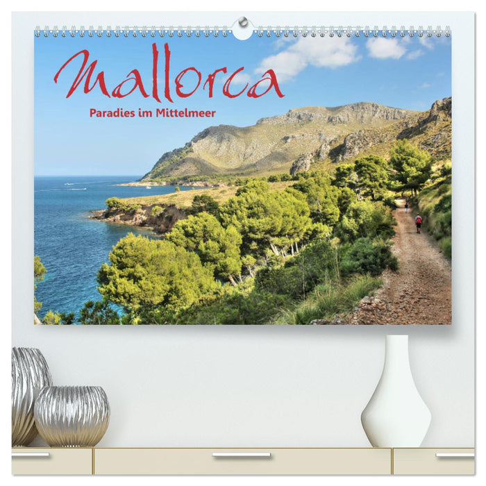 Mallorca - Paradies im Mittelmeer (CALVENDO Premium Wandkalender 2025)