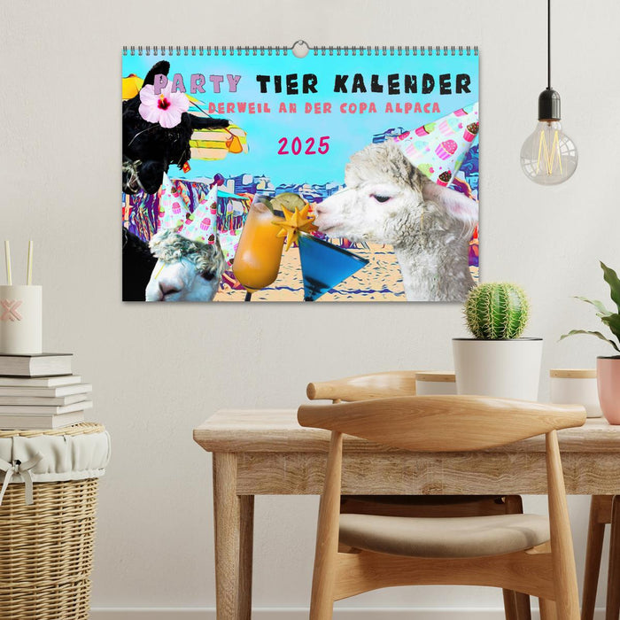 Party Tier Kalender (CALVENDO Wandkalender 2025)