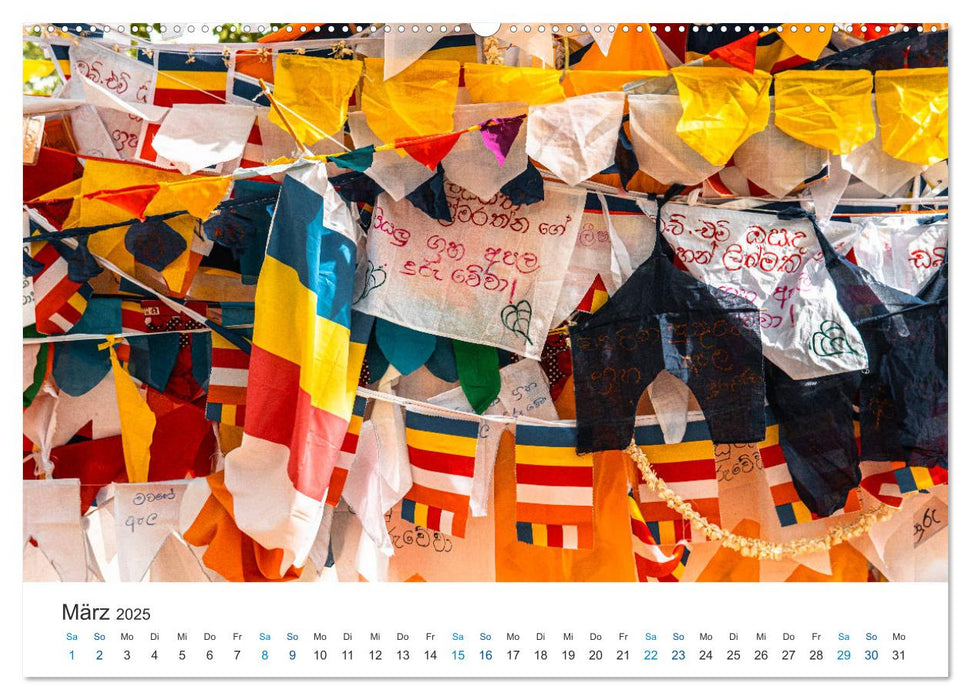 Traumziel Sri Lanka (CALVENDO Wandkalender 2025)