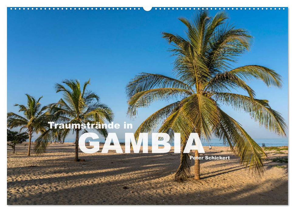 Traumstrände in Gambia (CALVENDO Wandkalender 2025)