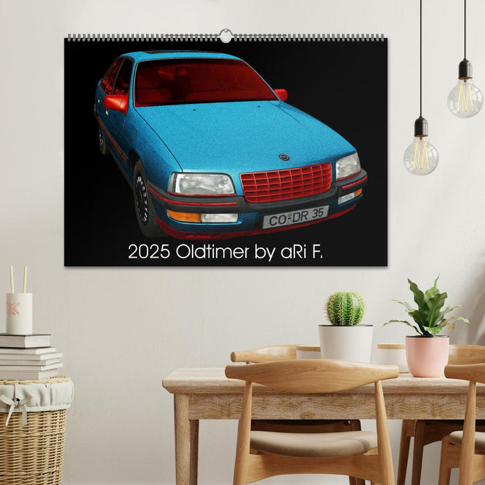 2025 Oldtimer by aRi F. (CALVENDO Wandkalender 2025)