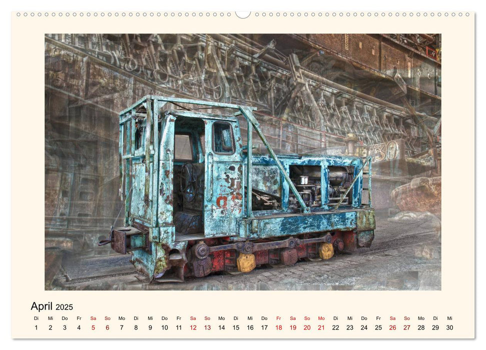 Brandenburg Industriemuseum (CALVENDO Premium Wandkalender 2025)