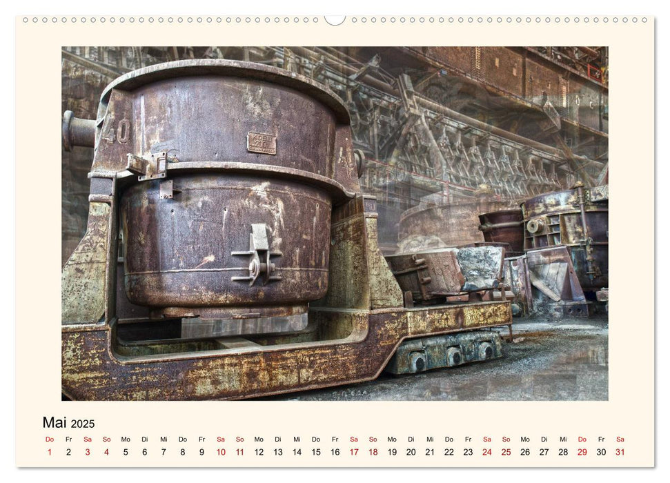 Brandenburg Industriemuseum (CALVENDO Premium Wandkalender 2025)