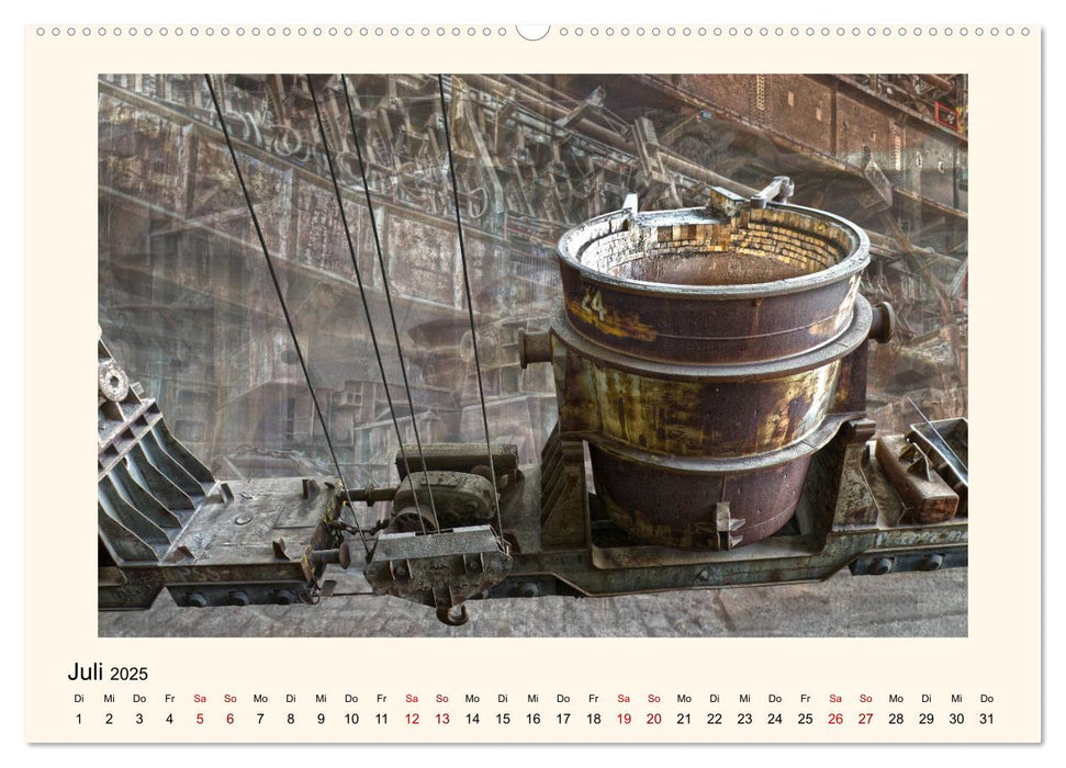 Brandenburg Industriemuseum (CALVENDO Premium Wandkalender 2025)