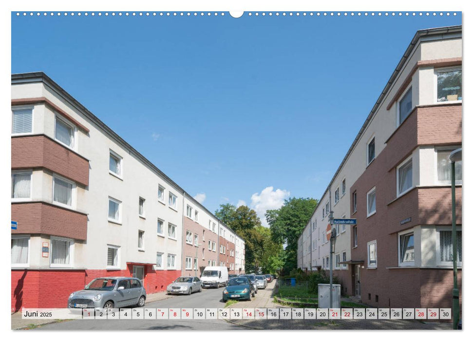 Bauhaus-Architektur in Essen (CALVENDO Wandkalender 2025)