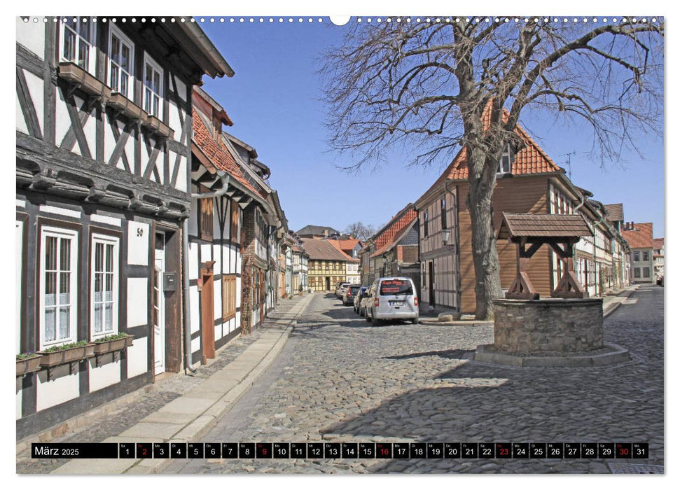 Wernigerode - Fachwerkstadt am Harz (CALVENDO Premium Wandkalender 2025)