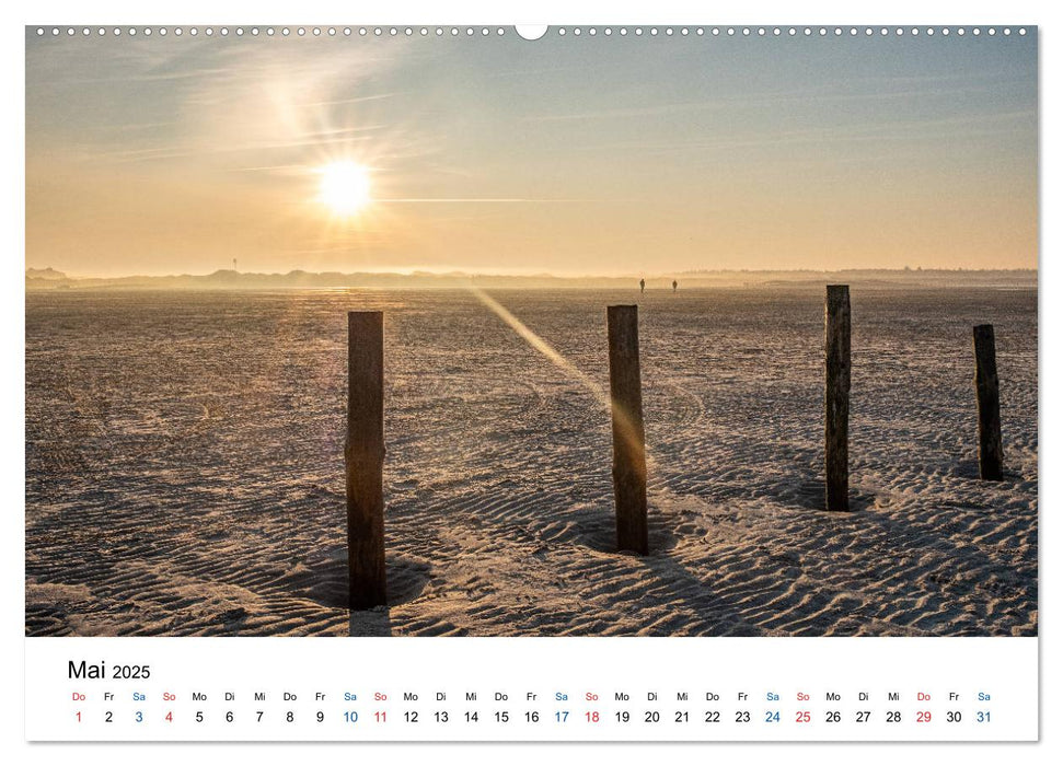 Lichtstimmungen in Sankt Peter-Ording (CALVENDO Premium Wandkalender 2025)