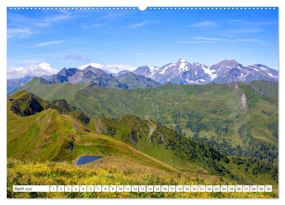 5 Gipfel-Tour in Rauris (CALVENDO Premium Wandkalender 2025)