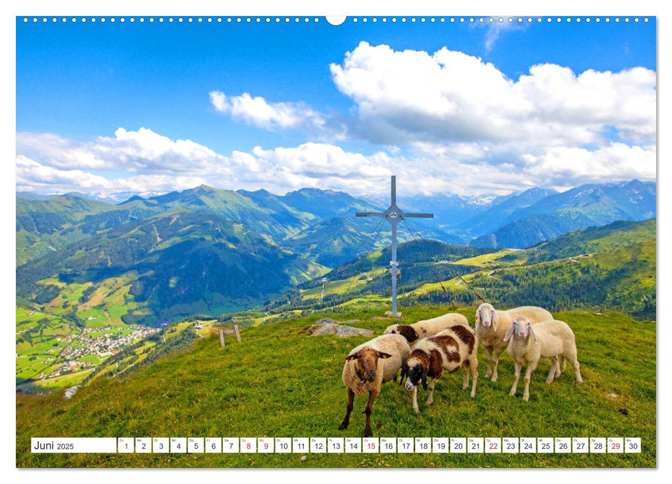 5 Gipfel-Tour in Rauris (CALVENDO Premium Wandkalender 2025)